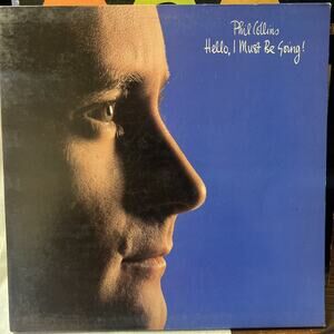 Hello, I Must Be Going! PHIL COLLINS 1982 ULTRASONIC CLN 80035-1 Vinyl GF LP EX+